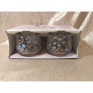 (4) Vintage Luminarc Durand Crystal On The Rocks 11 oz French Romantique Glasses